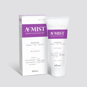 Brinton AcMist Vitamin E & Aloe Vera Based Moisturizing Cream Gel